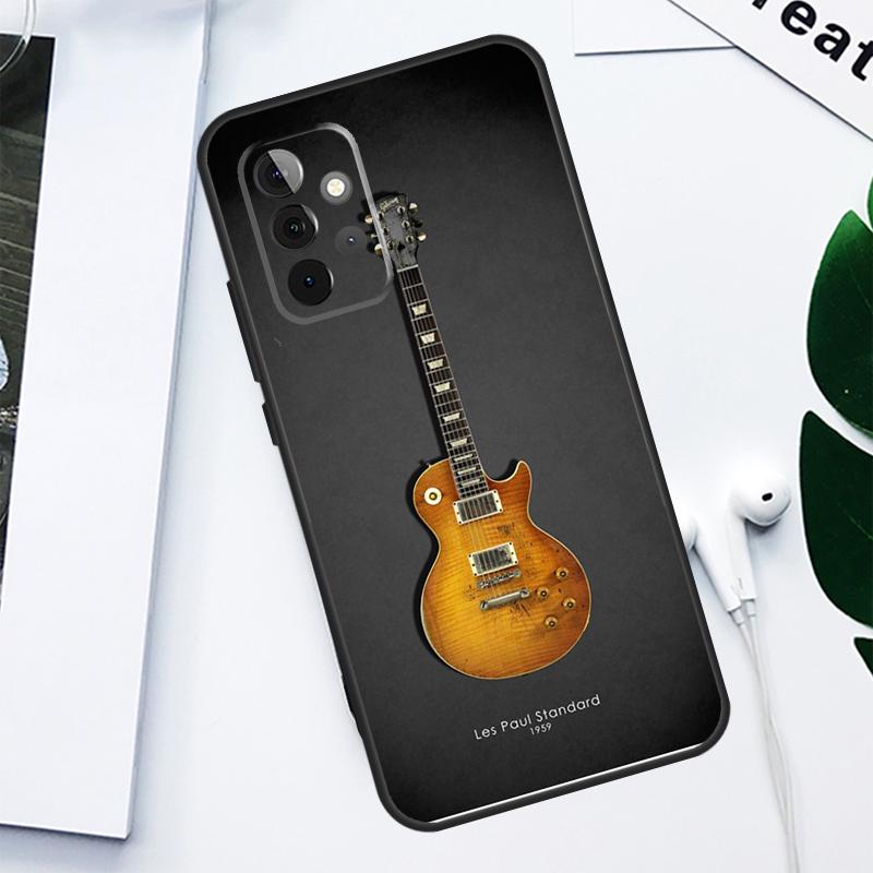 Guitar Music For Samsung Galaxy A55 A54 A35 A15 A34 A14 A53 A33 A13 A05 A06 A16 A22 A32 A52 Phone Case