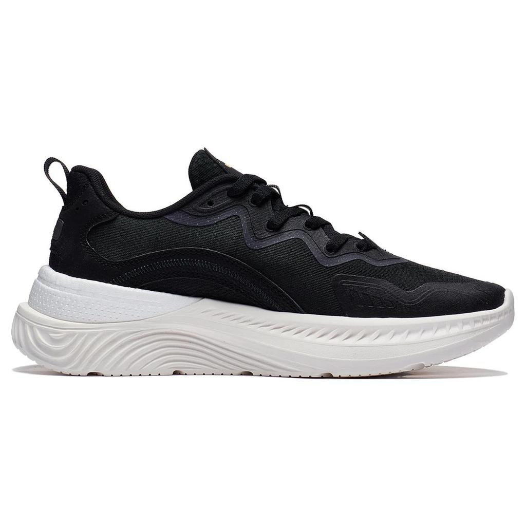 New LiNing Qingyou Anti Slip Wear Resistant Low Top Sports Casual Shoes Men's Black AGLT057-3