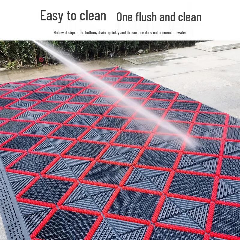 Oupuwe Outdoor Single-Brush Entrance Mat