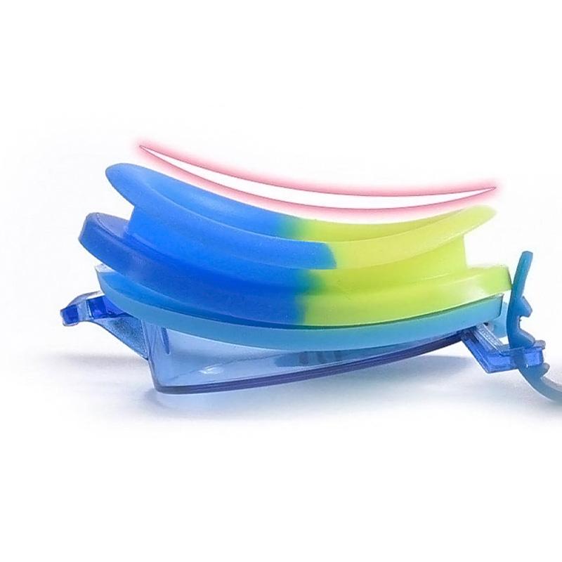 Cartoon Colorful Pony Children's Diving Glasses Children Swimming Goggles Waterproof Anti Fog Adjustable Glasses