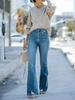 European & American Retro Slim Fit Stretch Jeans for Women