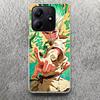 D-Dr Stone Anime Print Soft Case for Xiaomi Redmi Note 14 13 12S 11S Phone Shell 10 Pro Plus 11E 11T 12 11 10S 9 4G 5G Cover