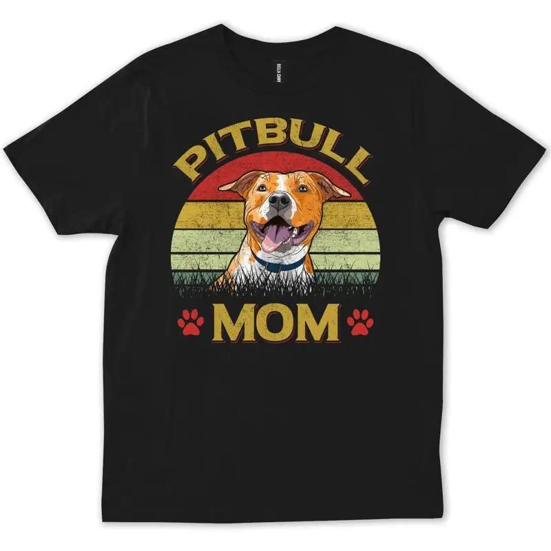 Funny Pit Bull Owner Fur Mom Dad T Shirt