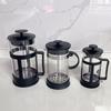 Heat-Resistant French Press Coffee & Tea Maker with Bamboo Handle and Stainless Steel Filter