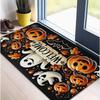 Halloween Welcome Doormat for Indoor and Outdoor Bedroom Use Suitable for Home Halloween Kitchen Home Holiday Entrance Mat Decor