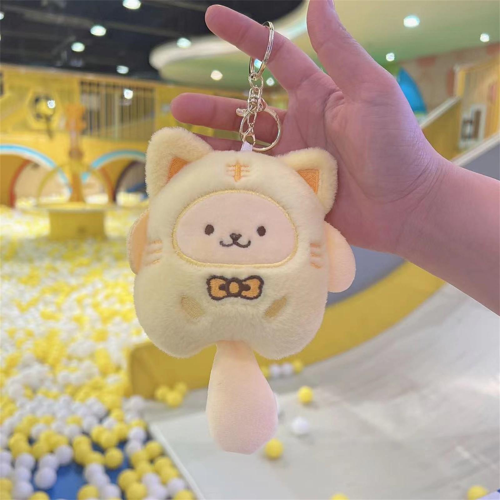 

Плюшевый брелок куклы кавайные мультфильм плюшевый рюкзак кулон аксессуары для девочек подарки игрушки One Size