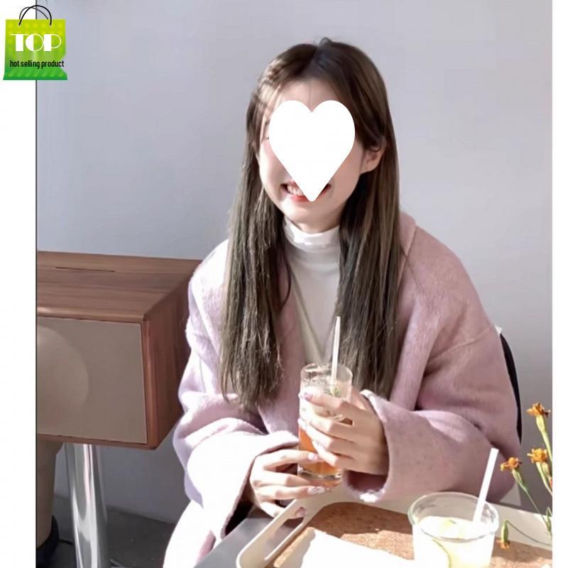 Korean Style Women s Mid-Length Woolen Coat, Autumn/Winter 2026 Collection 3XL