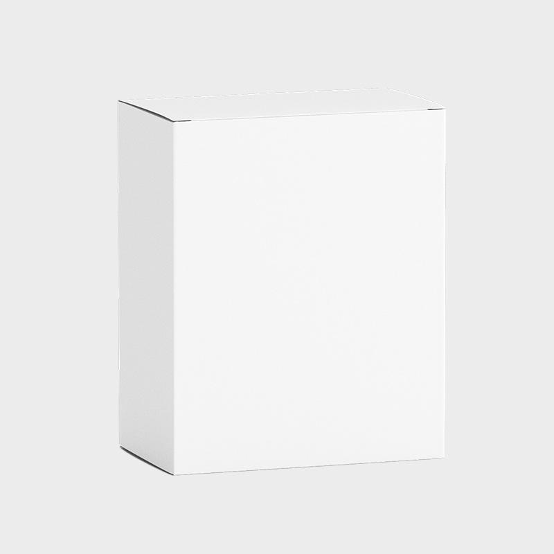 Customizable White Pencil Case - Holds 10/12 Pens, Cardboard Packaging, Printable Logo Design