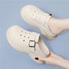 Thick-soled Toe Hole Shoes, Summer Soft-like-like Soles, Non-slip Nurse Shoes, Beach Sandals