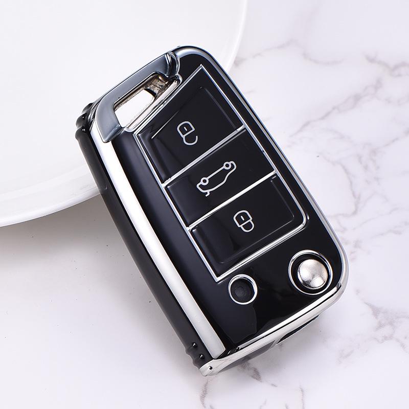 Fits Volkswagen Key: New Bora, Sagitar, Polo, Tiguan, Tanyue, Lingdu, Lavida, Tange, Jialv Key Cover