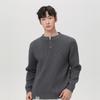 Mark Fairwhale Men's Retro Henley Button Knit Sweater