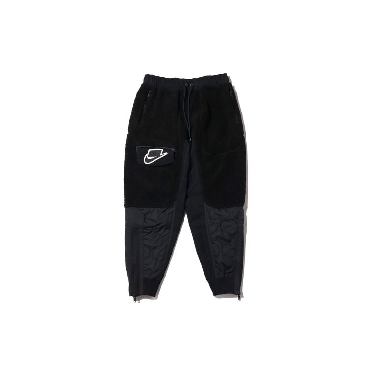 

Повседневные брюки Nike Velvet Patchwork для мужчин, черные, BV4608-010