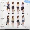 UNIFREE Sweet & Cool Bow Tie High-Waist A-Line Skirt