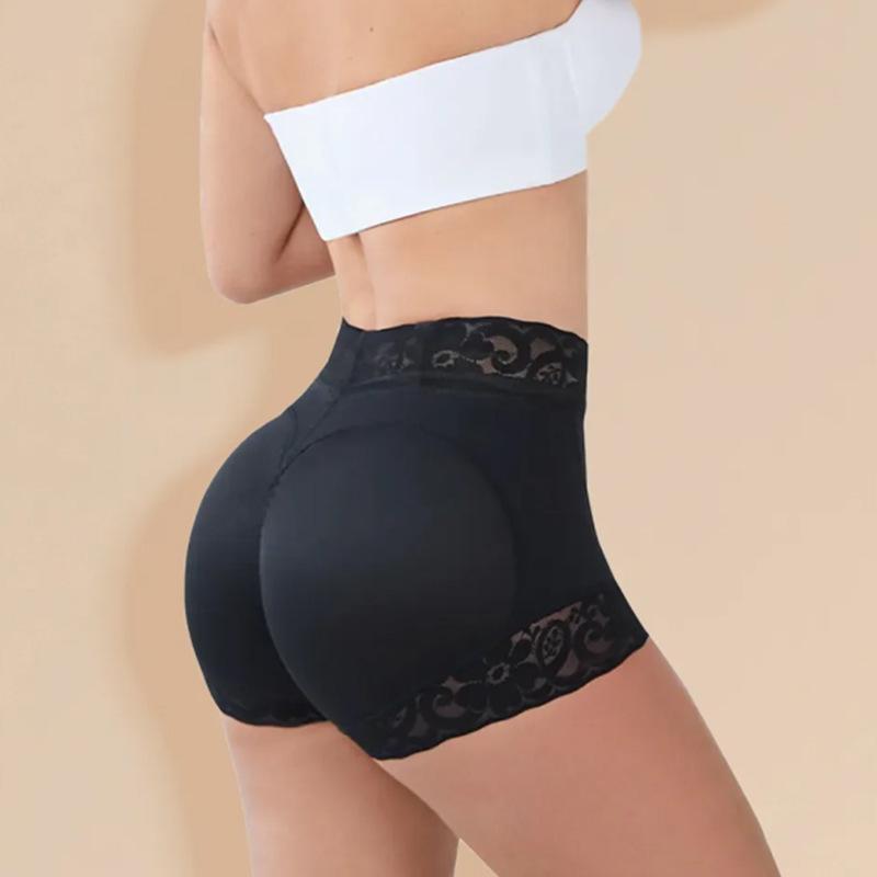 Übergröße Spitze Mid-Waist Bauchkontrolle Formende Slips für Damen