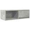 TV Cabinet Concrete Grey 80 x 31 x 25.5 cm Particleboard