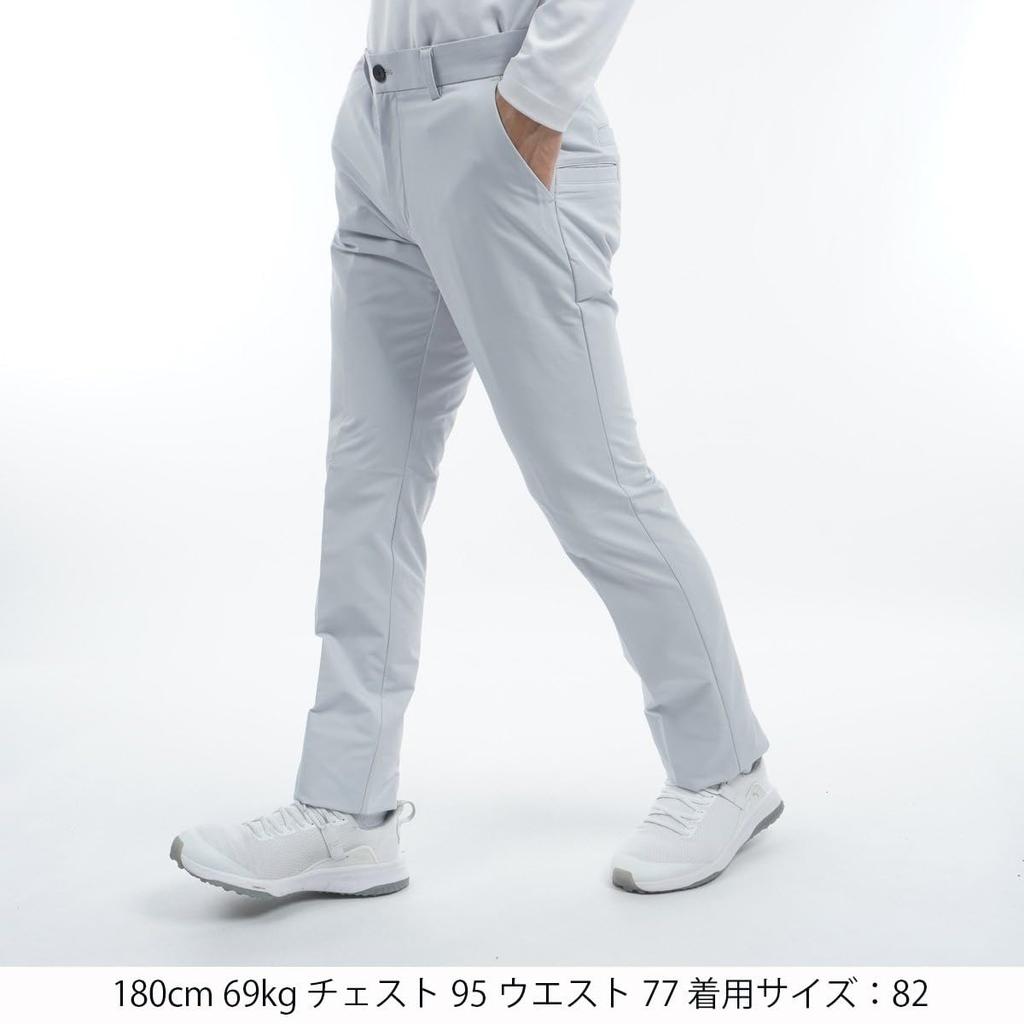 TaylorMade Club TM Basic Pants, Light Gray, Size 85, Men's, 24FW UN354