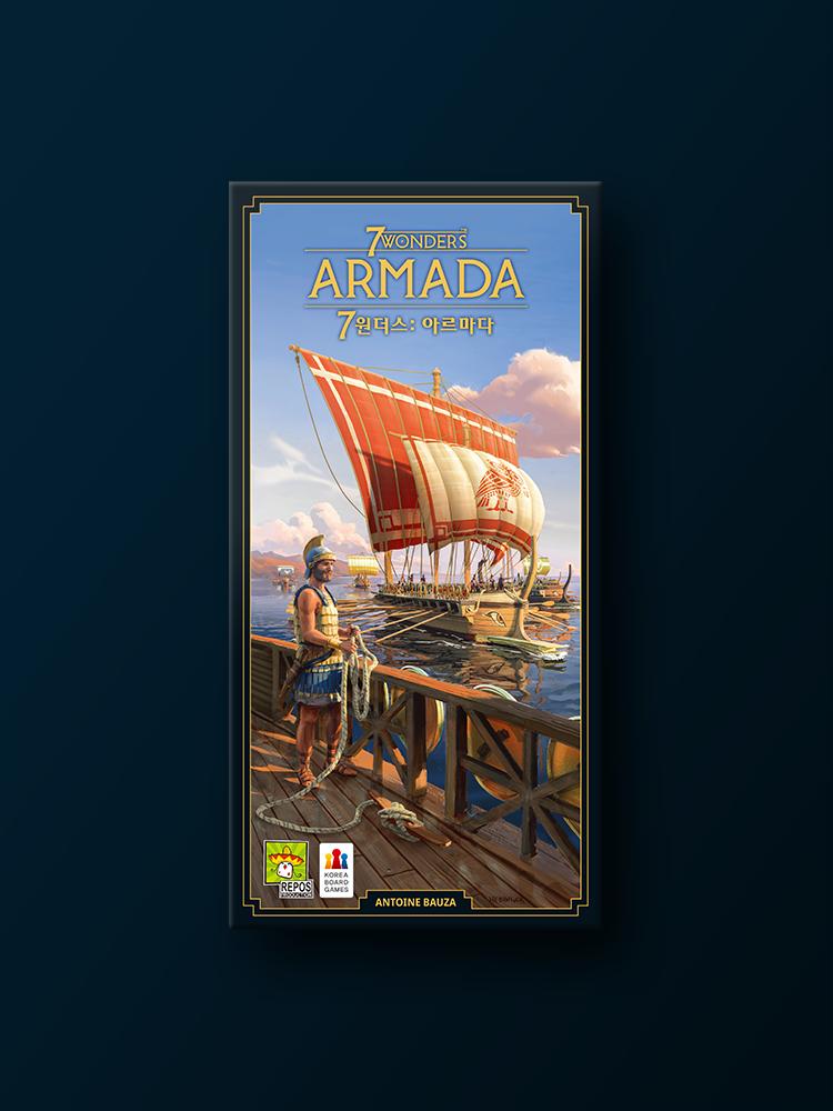 7 Wonders 2nd Edition Expansion: Armada Board Game