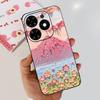 For Cover Tecno Spark Go 2024 Bumper Case Butterfly Cute Cat  Flower Phone Cover Soft Clear Silicone TPU cAPAS Spark GO 2024 Bag