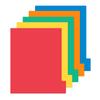 Vertical A4 Divider Guides Document File Drawer Storage Tray Set of 10 - Shelf, Bookshelf, Divider, - (Red)