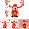 Festive Chinese New Year Prosperity God Doll Small Medium Large Sizes Sewn With Sand Foam And Stuffed Toy Material