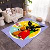 Bunny Friend Personalized Text Floor Mat Perfect for Balcony Hallway Decorate room Living Rooms Anti-slip Rug Anime Office Decor Best for Christmas