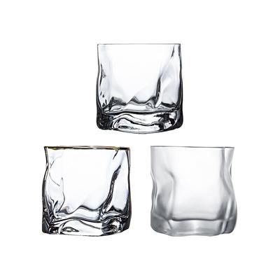 Verre à vin Transparent créatif de 250ML, résistant à la chaleur, en cristal Transparent, pour bière, whisky, Brandy, Vodka, verres colorés, cadeaux de Bar