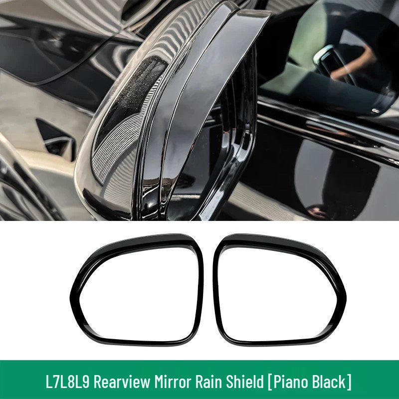 Rain Shield Visor for Ideal I6/i8 Rearview Mirror and Backup Camera