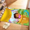 Dora Explorer Area Rug Perfect for Study room Dining Room Dormitory Living Rooms Antislip Carpet Anime Office Decor Birthday/Christmas Gift