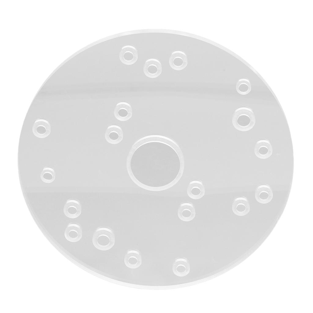 Universal Router Plate Kit Acrylic Baseplate for Bosch 6 12in with Centering Pin