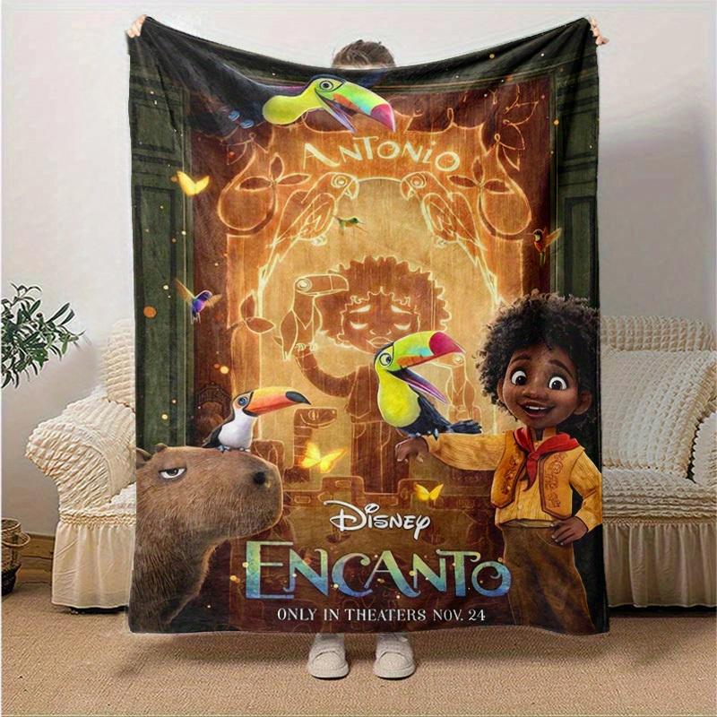 1pc, Disney's Encanto Home Décor Gift Set Featuring Cozy Blankets for Bedroom, Living Room, Travel, Camping, Car
