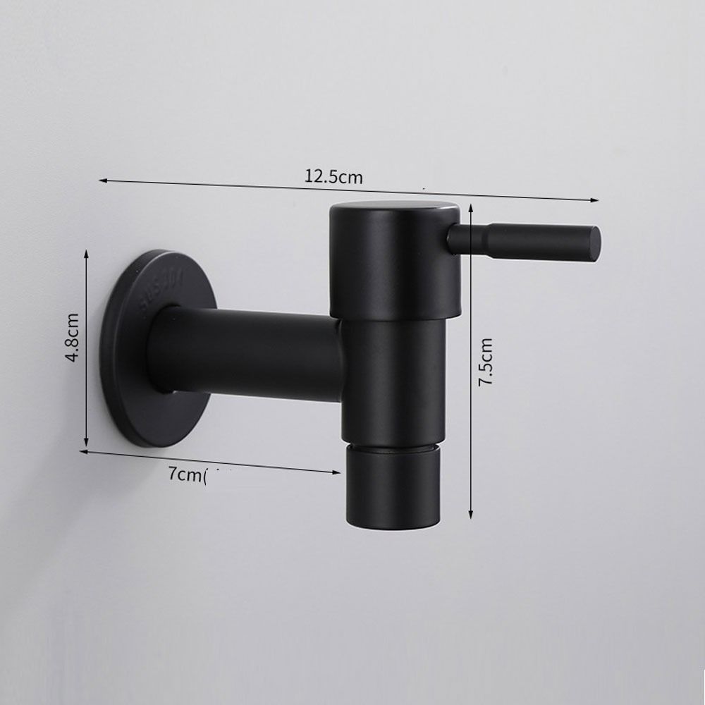 

Черные краны для стиральной машины Белое соединение Прочная стиральная машина для ванной комнаты 3