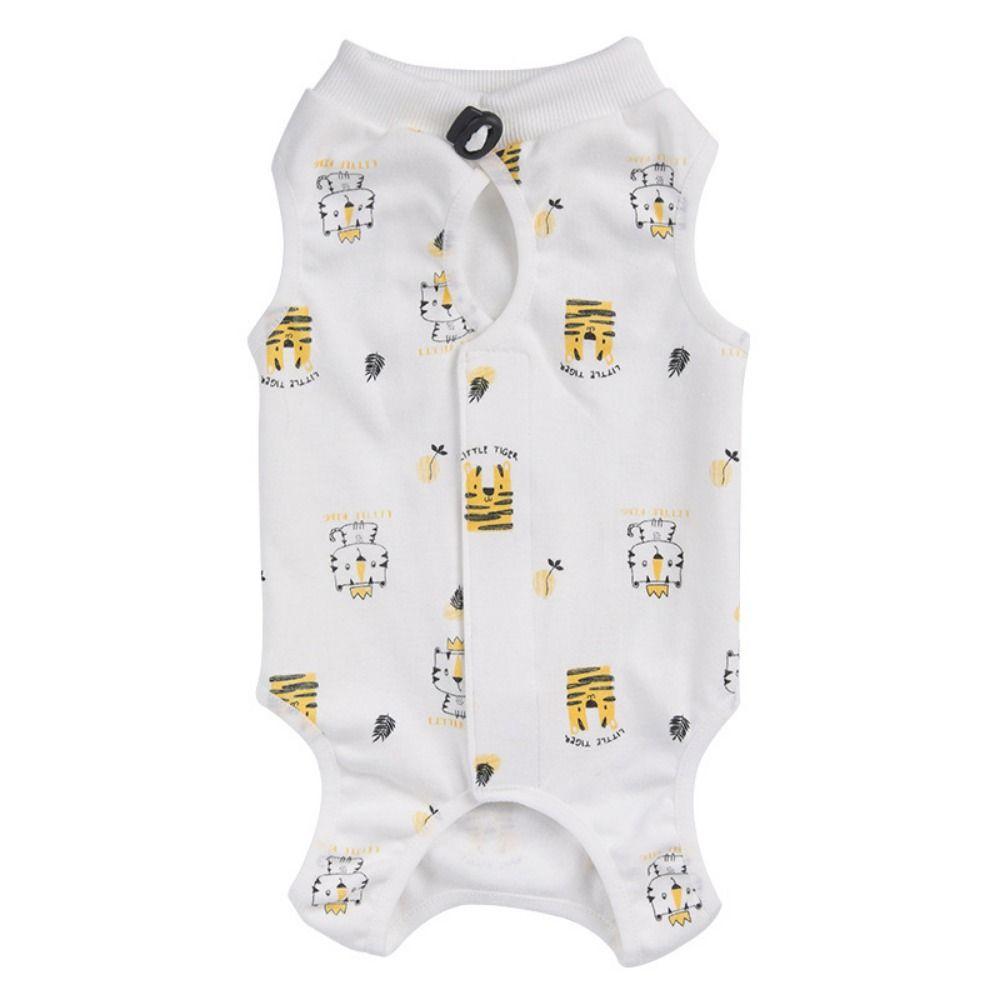 

Мягкий противолизирующий стерилизационный костюм для кошек, дышащий костюм для отъема собаки для восстановления после операции L-tiger