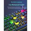 Silent Wired Mechanical-Feel Keyboard and Mouse Set for Gaming, Desktop, and Office Use