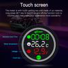 Motorcycle Painel Digital Moto Universal Temperature Clock Mini Full Screen Thermometer 4 In 1 Touch Screen Meter