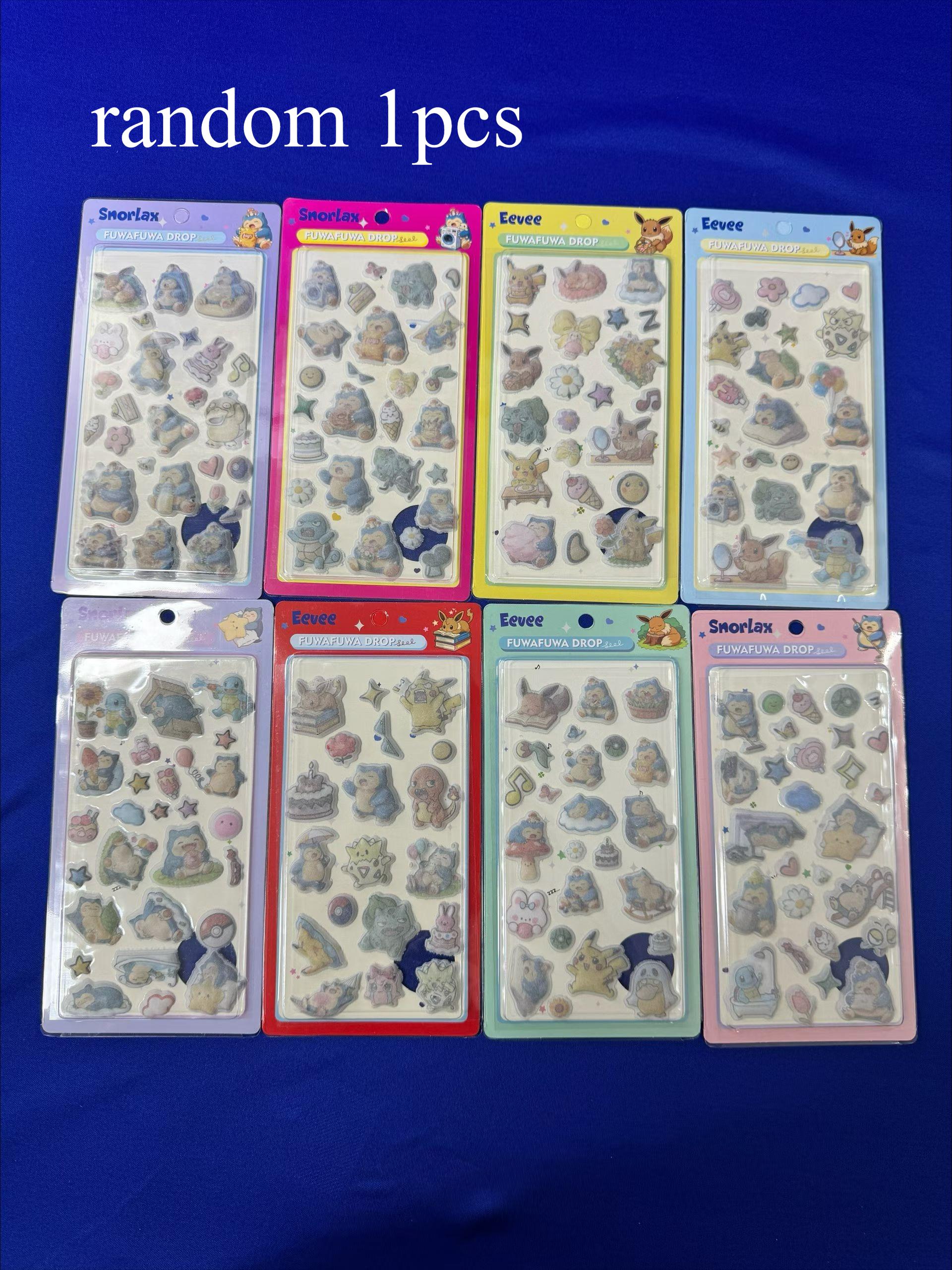 New-Off-The-Shelf Superior-Grade 3D Premium-Quality Stereoscopic Top-Grade Crystal Top-Grade Stickers Superior-Grade Children S Top-Grade Creative