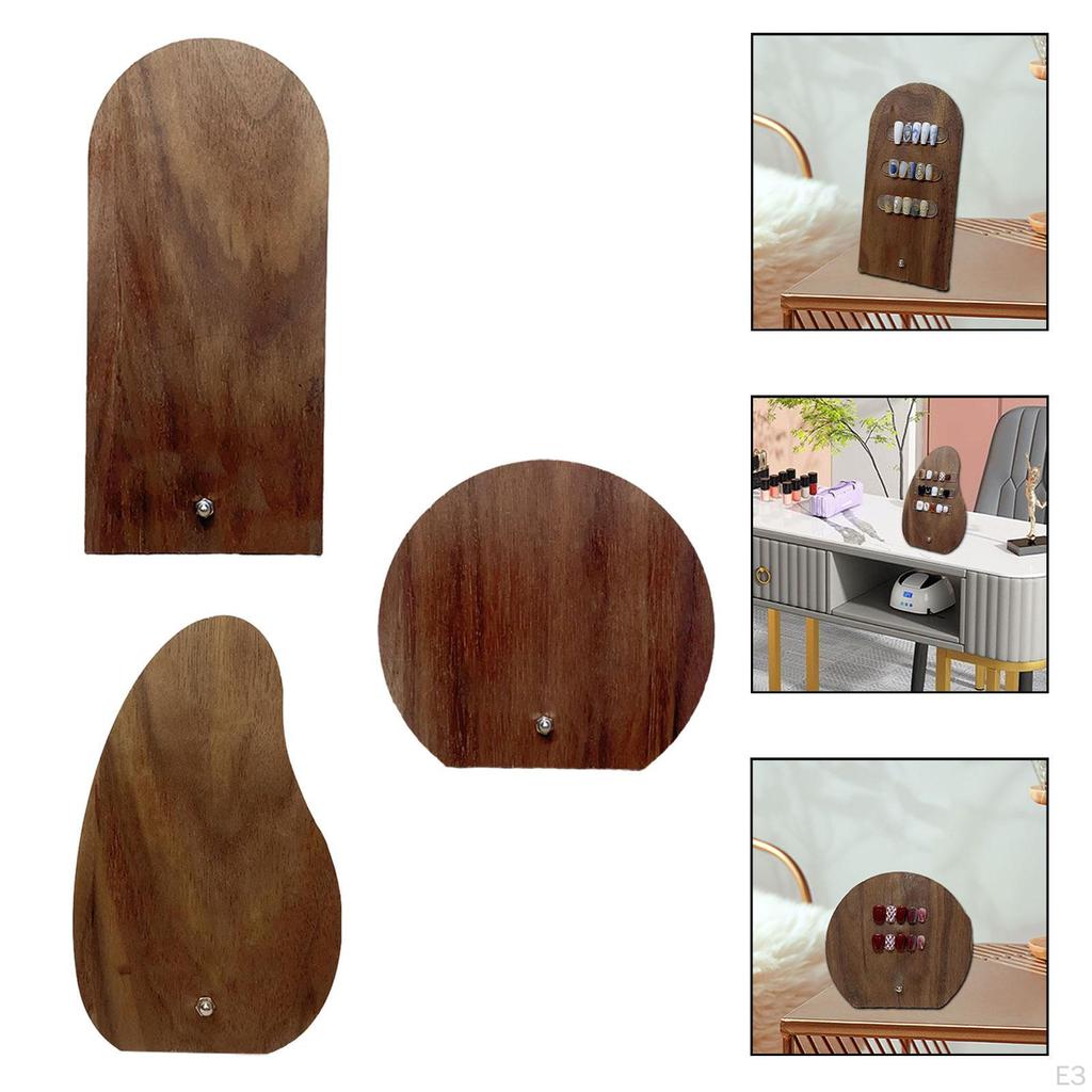 Nail Art Display Stand Fingernail Displaying Holder Tip Sample Board