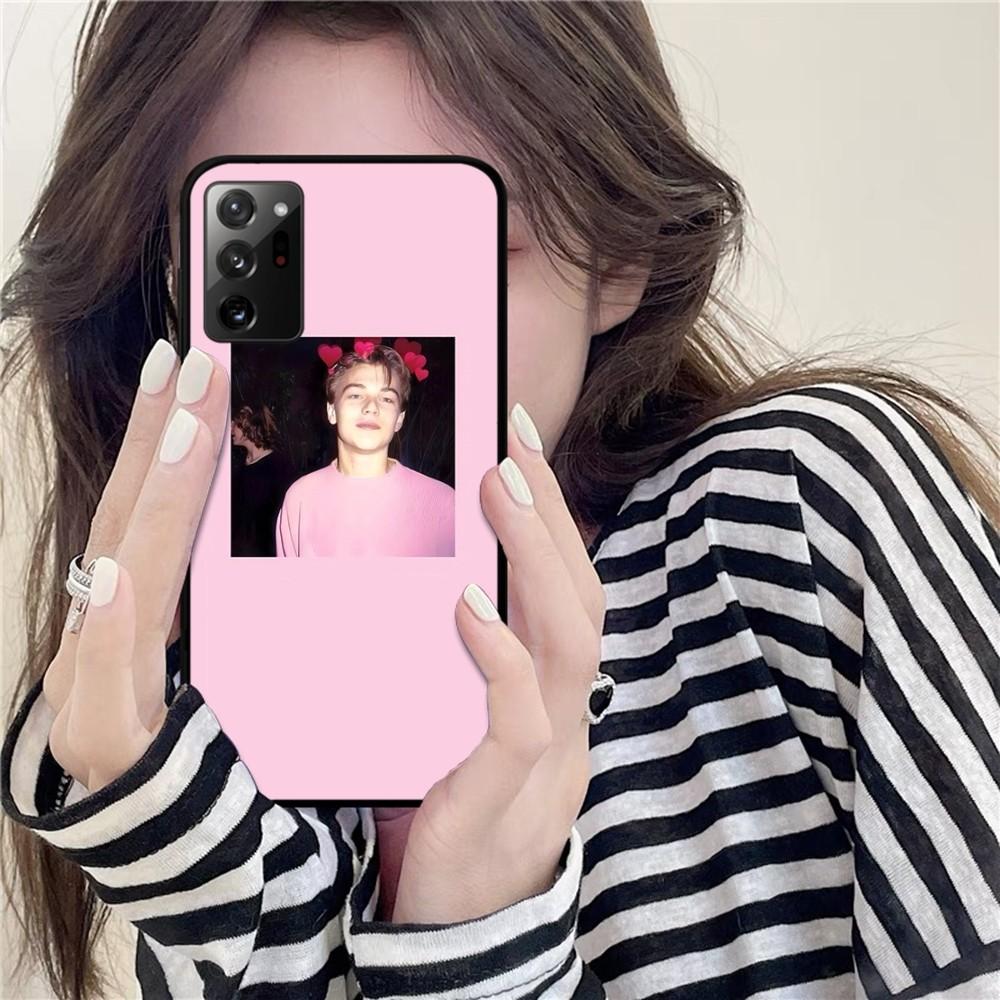 L-Leonardo D-Dicaprio Y-Young Phone Case For Samsung Note 8 9 10 20 Pro Plus Lite M 10 11 20 30 21 31 51 A 21 22 42 02 03