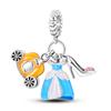 100% 925 Silver Funny Playable Charms Beads Smart Watch Tarot Bike Travel Dangle Fit Bangle Bracelet DIY Jewelry