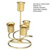 Beautiful Candlesticks Stand European Style Corrosion Resistant Desktop Ornament
