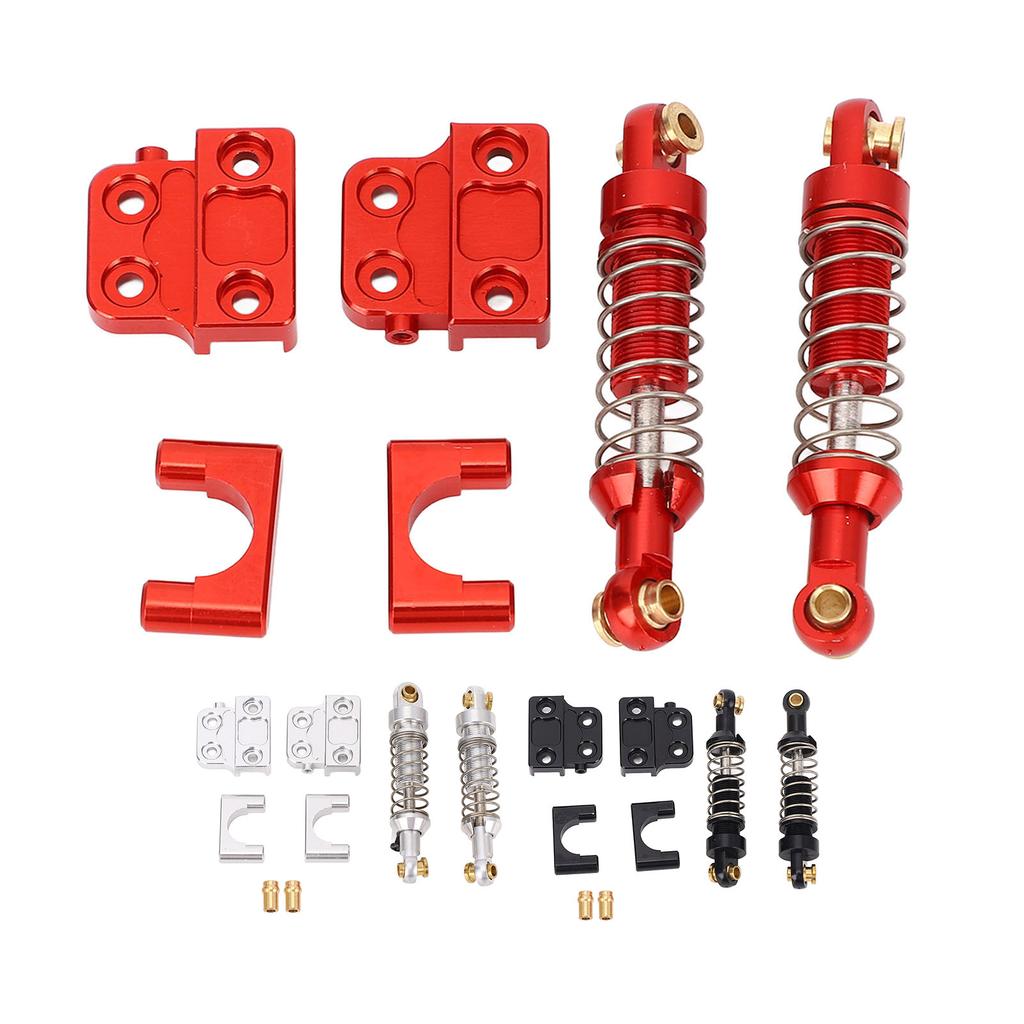 2 Pcs Rear RC Shock Absorber Aluminum Alloy 1/12 Scale RC Rear Shock Damper for MN82 LC79 MN78