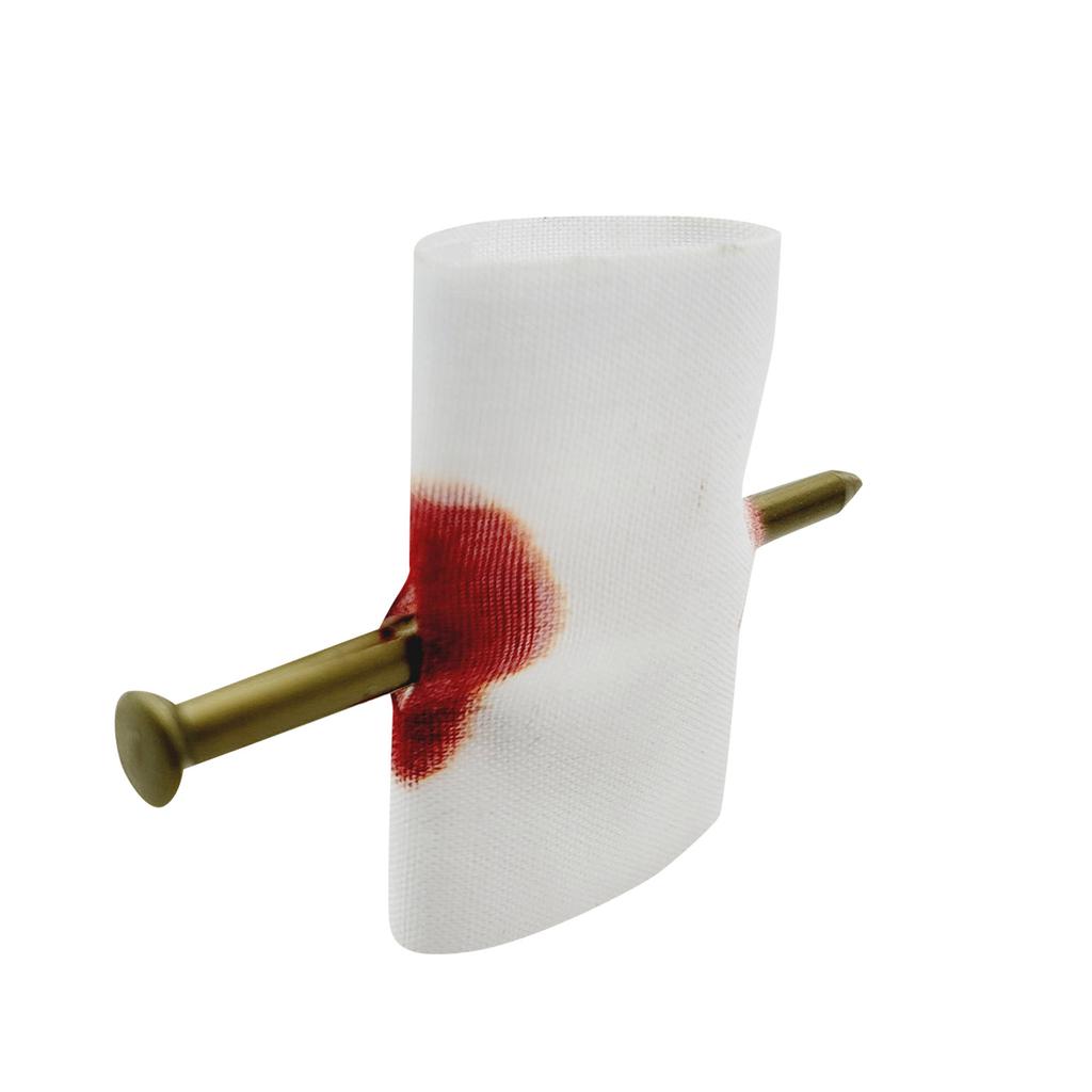 Halloween Role-playing Toys, Prank Tool Set, Fake Blood Nail Piercing Toys