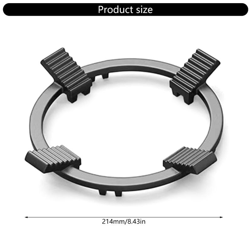 Pots Rack Gas Portable Gas Stove Bracket Pots Holder Pans Support for Hob Cast Iron Antiskid Rack 5 Claw Gas Stove Rack