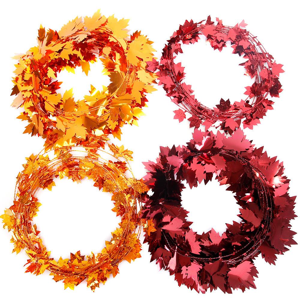 Maple Striking Seasonal Leaf Decoration For Thanksgiving Cozy Home Styling 75m