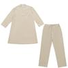 Men's Plus Size Ethnic Round Neck Robe Set - Middle Eastern and Southeast Asian Style
