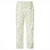 Triumph Cotton 80s Green Feather Easy Pants Tfmef122gr