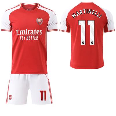 2025-26 Arsenal Home Jersey #7 Saka #8 Odegaard #41 Rice #14 Gyokeres Football Jerseys