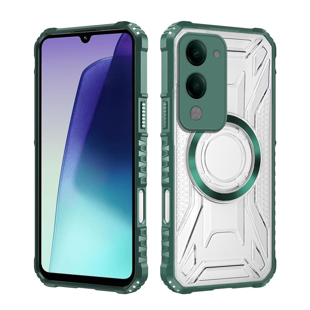 Battle Shadow Series Armor Phone Case for Vivo Y29t 5G,Y29s 5G,Y04,Y04s Shockproof Anti‑Drop Protective Cover