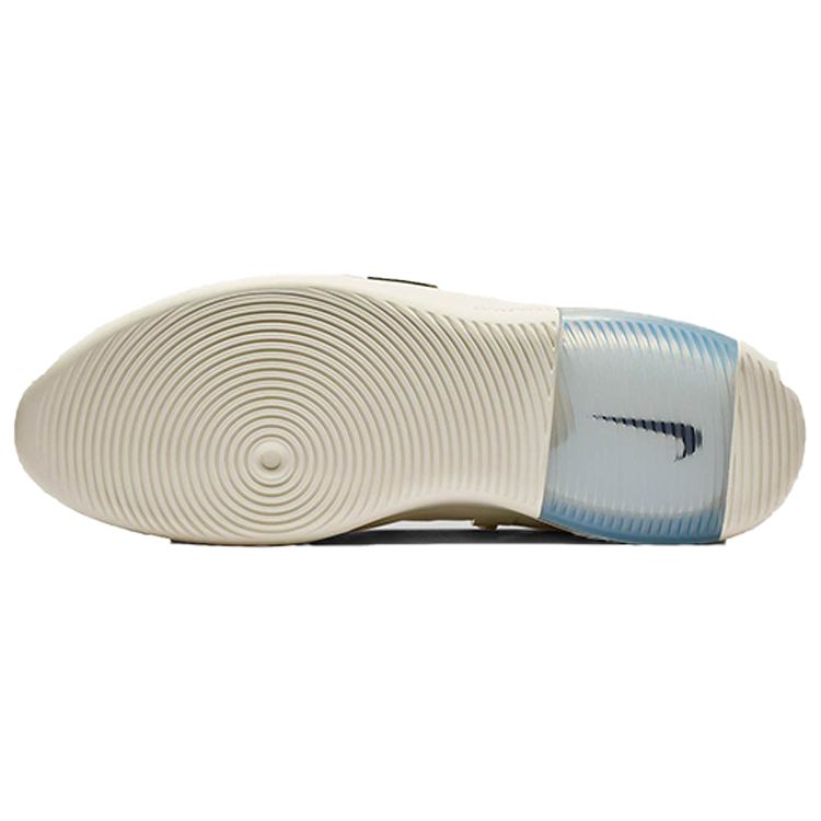 Nike Air Fear Of God 1 Light Bone Unisex Sneakers White Black AR4237-002