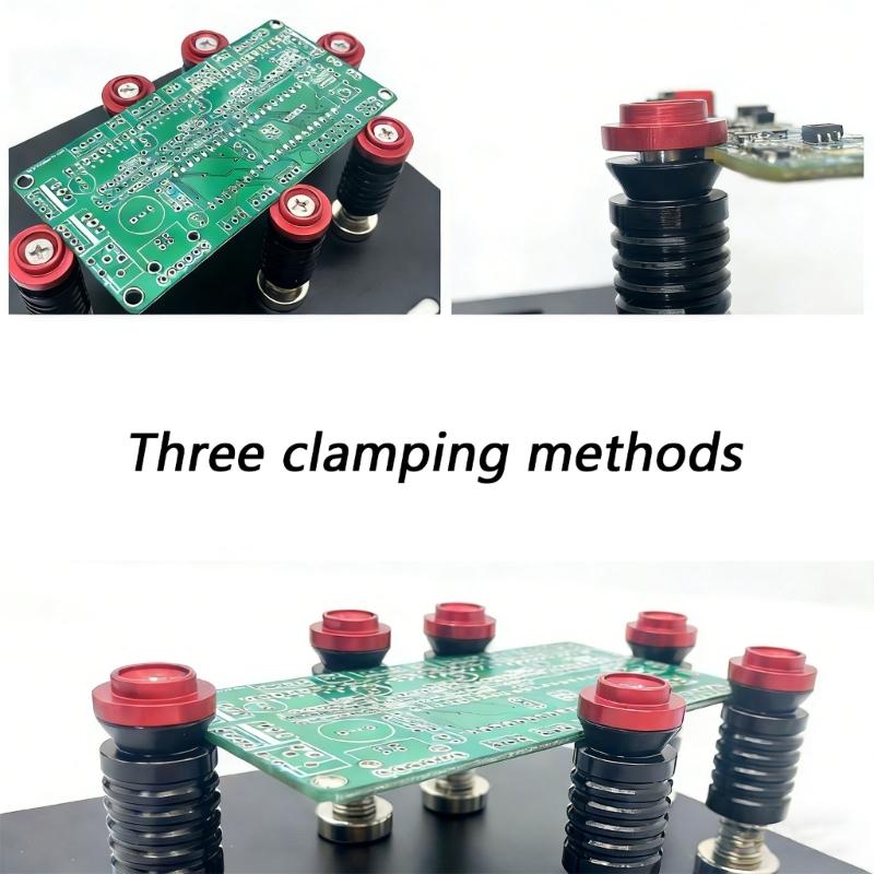 Magnetic PCB Soldering Clamps With Elastic Design For Precise Component Holding In Welding Applications