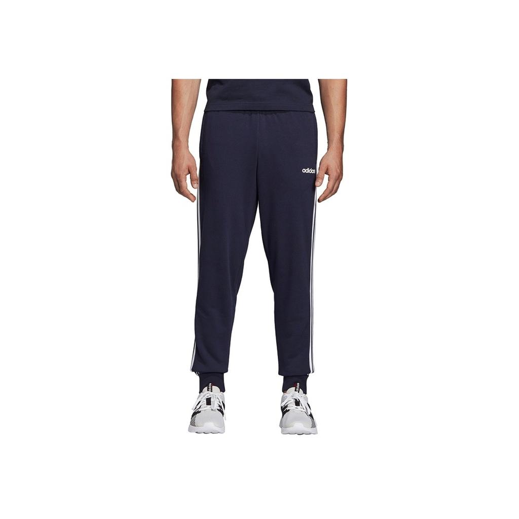 Adidas Essentials 3-Stripes Tapered Pants Men Pants Blue DU0478